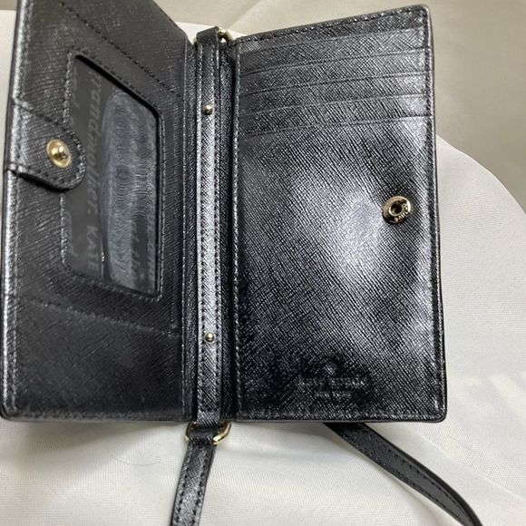 kate spade dark silver crossbody - Picture 2 of 8